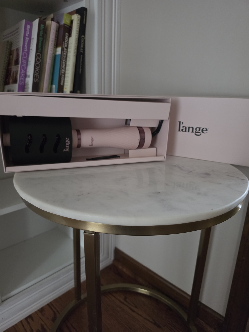 Lange Pink Hair Styling Set - Sleek Storage and Styling Kit